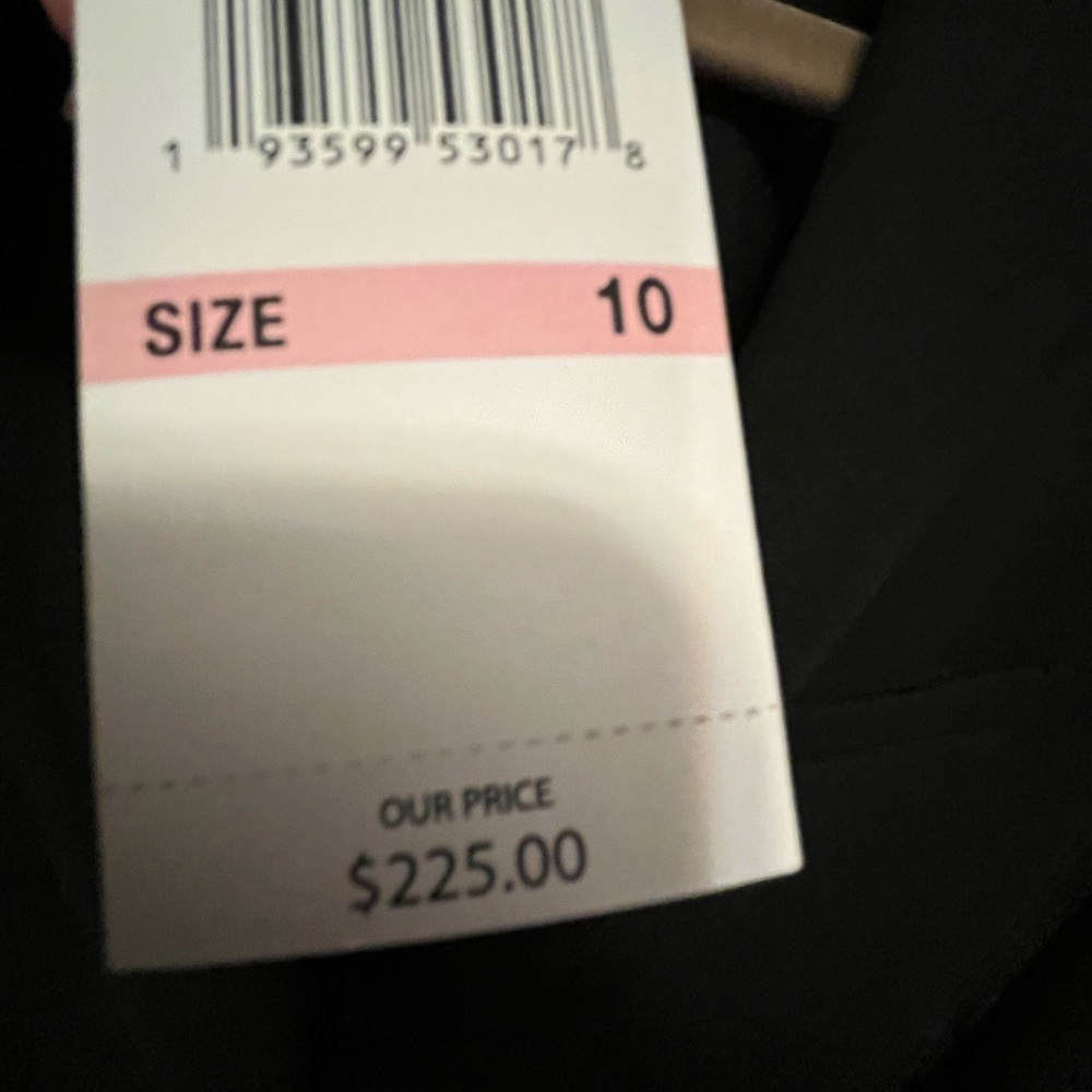 Black Michael Kors lined blazer, sz 10 - Picture 8 of 9